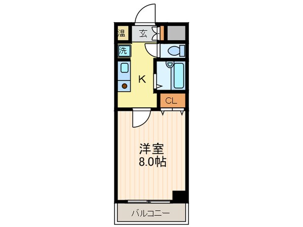 カーサクレールの物件間取画像